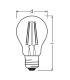 Parathom Classic A GLOWdim 60 7W 827 220V E27 LED lamp 11277-23804