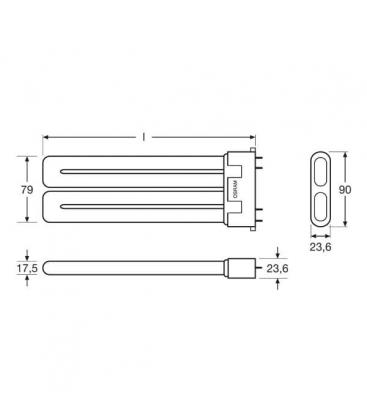 Compact Fluorescent Lamp 36W 840 - Efficient 1086-2413