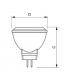 Master LEDspotLV 3.5 20W 12V 827 MR11 GU4 24° 11403-24246