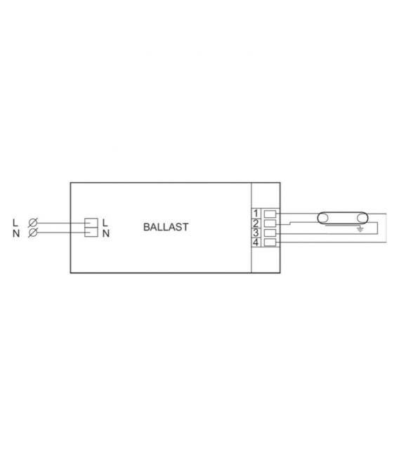 HF M Blau 114 LH TL PL S Ballast – foto