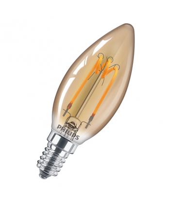 Lampada a candela LED classica 14W Oro B35 E14 220V SP 11469-24557