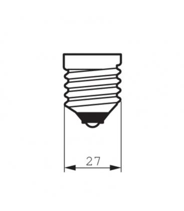 Mini lampe LEDLuster ND 2.2 25W - 220V, E27, P45 FR, 827 11475-24577