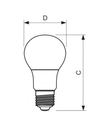 LED CorePro LEDBulb ND 7.5 60W 865 A60 FR E27 11481-24595