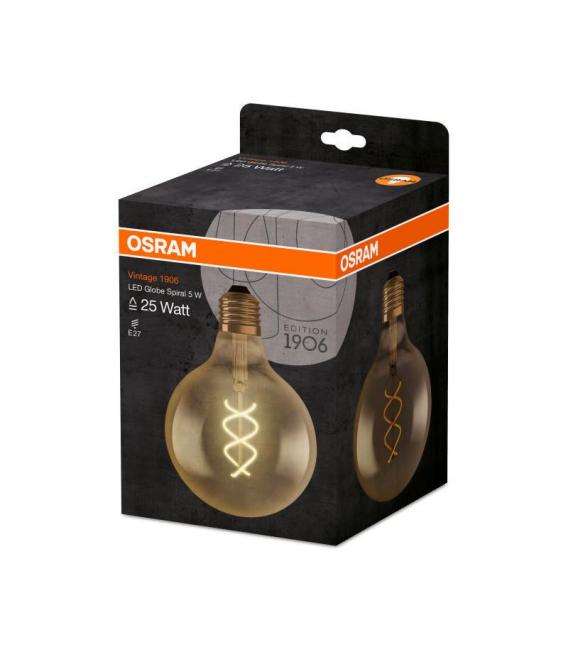 Lampe LED Globe Vintage 1906 - 5W 820 Lumens E27 – Photo