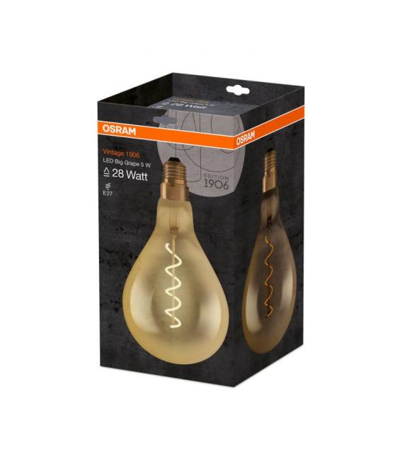 Dekorative LED-Lampe Vintage 1906 - E27 5W 820 Lumen – foto