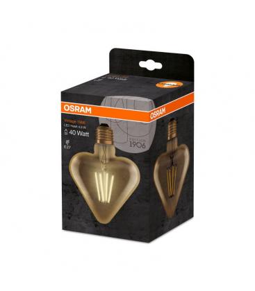 Vintage Heart LED Lamp 1906 - Decorative 11519-24799
