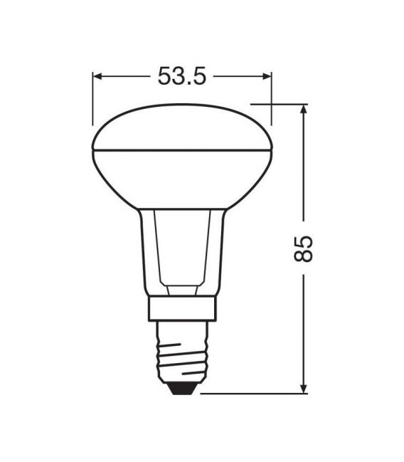 Lámpara LED Parathom R50 40 3.3W 827 E14 - Iluminación – foto