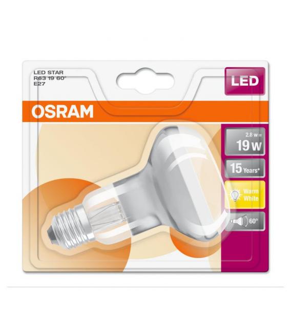 Star R63 19 2.8W LED-Lampe - E27, 60° Abstrahlwinkel, 220V Strom – foto