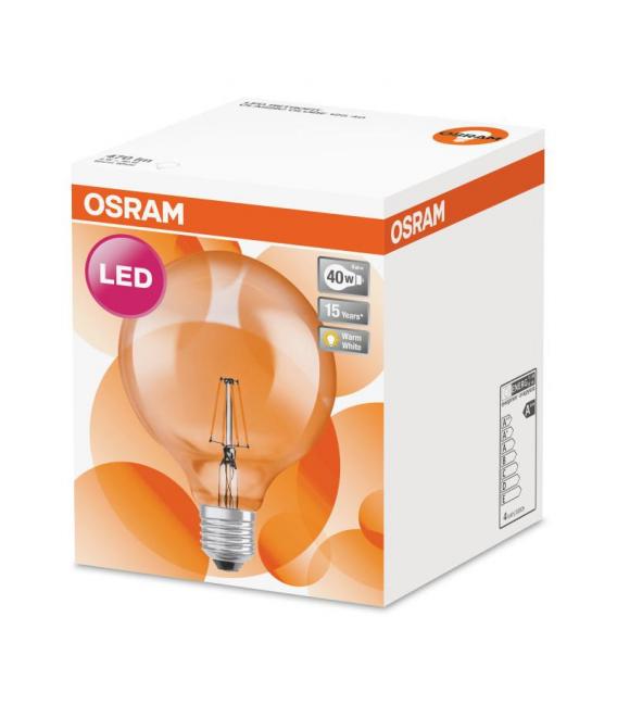 Lampe LED sphérique Classic Globe 40 - Blanc chaud E27 – Photo