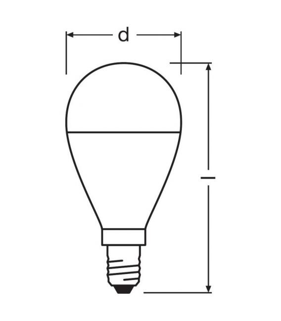 Star Mini P 60 8W 827 E14 - Premium LED Lamp, 220V – photo
