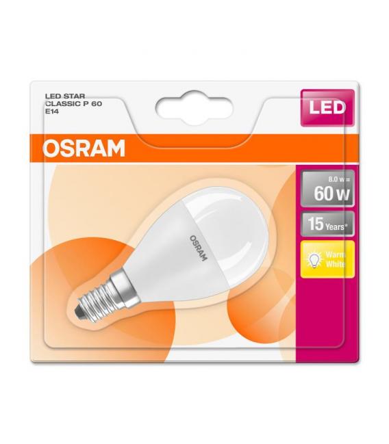 Star Mini P 60 8W 827 E14 - Premium LED Lamp, 220V – photo