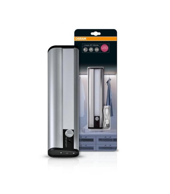 Srebrna linearna LED mobilna USB 1,5 W 840 - Elegantna nadgradna – fotografija