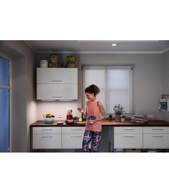 Silberne lineare LED Mobile USB 1.5W 840 - Elegante Aufputzbeleuchtung – foto