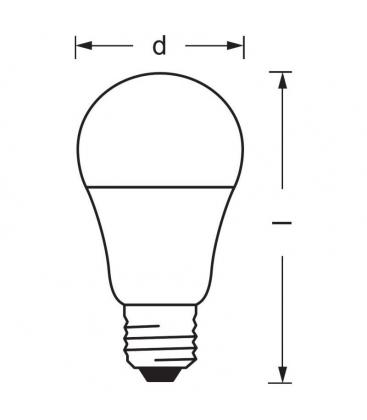 SMART+ Classic A 60 8.5W E27 dimmable 11671-25563