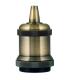 Retro Decorative Lampholder Alu E27 bronze antique 11693-25714