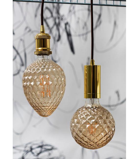 Portalampada decorativo Retro Gold Alu E27 – Foto