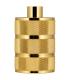 Decorative Lampholder Alu Grid E27 gold 11699-25738