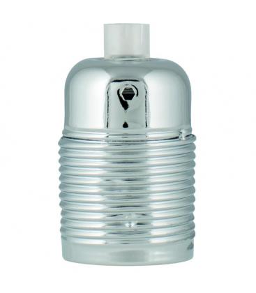 Lampe décorative en métal E27 chromé 11703-25753