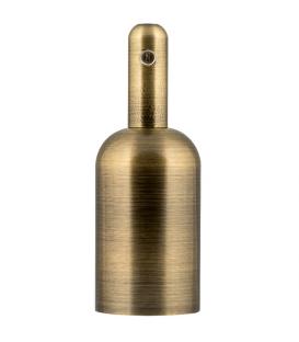 Decorative Lampholder Alu Bottle E27 bronze antique