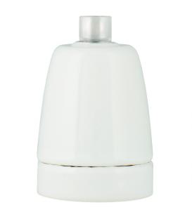 Decorative Lampholder porcelain E27 white