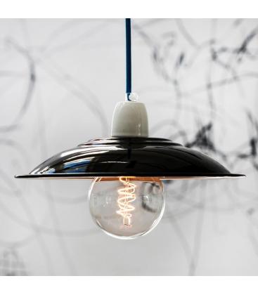 Lampe décorative en porcelaine E27 blanche 11711-25786