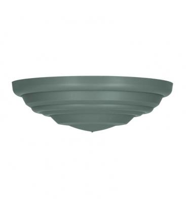 Große zementgraue Decke Smart Cup PP - Rosetten & Cups 11734-25893