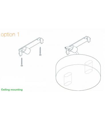 Ceiling Smart Cup PP Small Mat Rojo - Rosetones y Copas 11719-25920