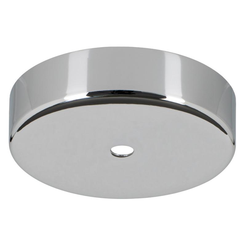 Ceiling Cup Metal Chrome Transparent Cord Grip Svetila Com