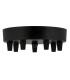 Ceiling Cup metal black multi cord 7 11754-26017