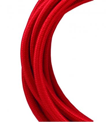 Vibrant Red Textile Cable Enhance Your Décor 11764-26047