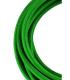 Câble textile décoratif 2C vert foncé 3m 11766-26054