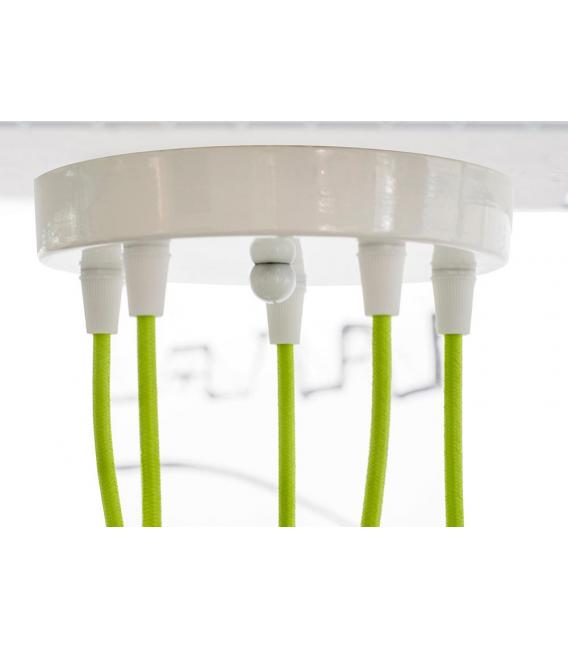 Enhance Your Space with Vibrant Green Decorative Textile Cable 3m – photo