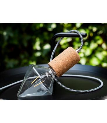 Cavo tessile elegante: Arricchite il vostro spazio con 3 m di cavo bianco e nero 11776-26085