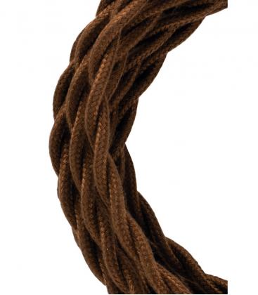 Erhöhen Sie Ihren Raum mit Twisted 2C Brown Textile Cable 11790-26103