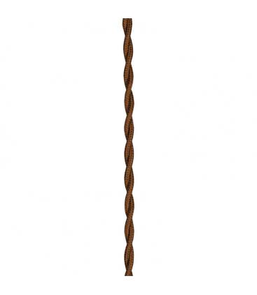 Izboljšajte svoj prostor z rjavim tekstilnim kablom Twisted 2C 11790-26104