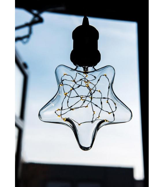 Lámpara LED Decorativa - Estrella 1.5W Blanco Cálido E27 – foto