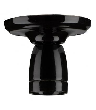 Élevez votre espace avec un luminaire décoratif en porcelaine noire 11815-26170