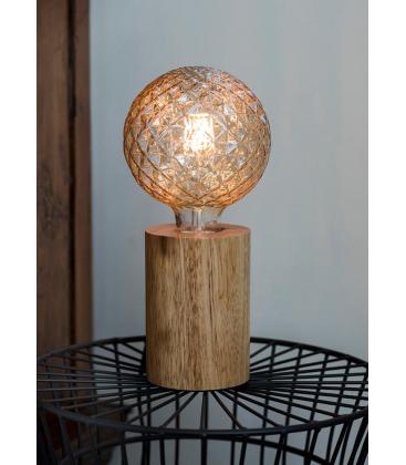 Lampada da tavolo in legno E27 - Illumina la scrivania con eleganza 11818-26180