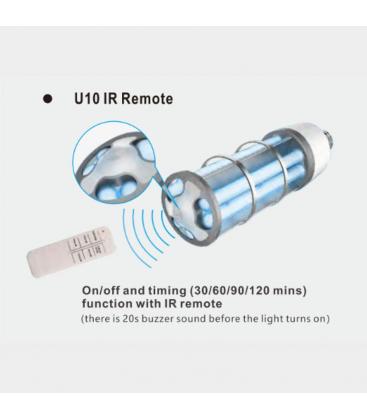 Lampe de désinfection UV-C portable 60W E27 - Luminaires UVC 11890-26350