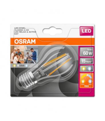 Lampe LED Relax Active Classic A 7W 827 840 E27 - Lampes LED 11934-26510