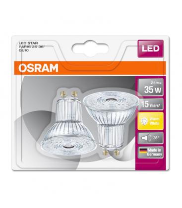 Star Par16 35 2,6W 827 LED sijalka dvojni paket, varčna 11954-26600