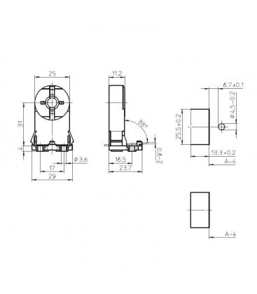 Premium G13 Push-Through Lampholder for T8 T12 Lamps 11986-26696