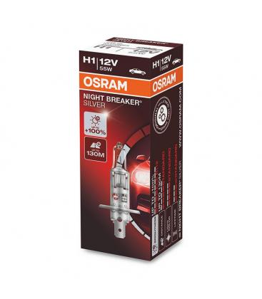 Ampoule auto H1 55W 12V P14.5S Night Breaker Silver - Tuning 11995-26748