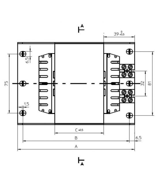 Vorschaltgerät NaHJ 400.006 220V Magnetischer Transformator – foto