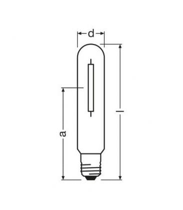 Plantastar 600W E40 Grolux Plant Lamp 1391-2988