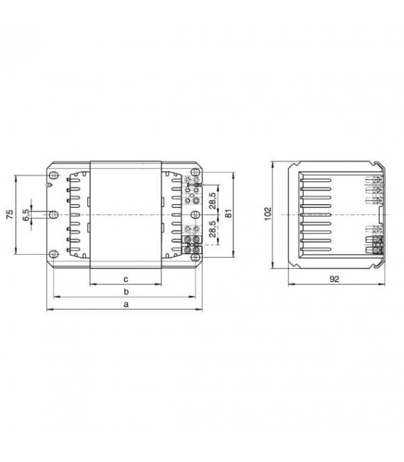 Balasto NAHJ 600.005 Magnético - 230V 240V - – foto
