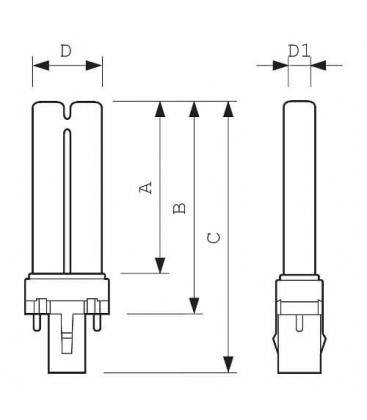 Acheter Lampe PL-S 11W 10 UV-A 2P G23 - Premium Actinic 4045-3183