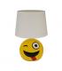 Tischlampe Funny Smiley Face EMO E14 weiß 12026-32014