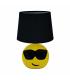 Tischlampe Funny Smiley Face EMO E14 schwarz