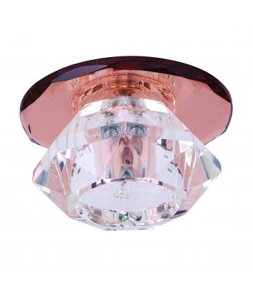 Recessed Crystal Luminaire MIRA C G4 Brown HL801 12058-32042